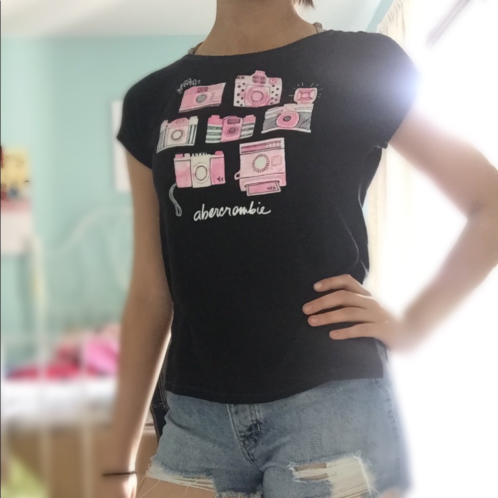 Abercrombie Kids- Girls Camera Tee